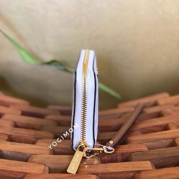 MICHAEL KORS Multifuntional cell phone wristlet wallet pocket book Vanilla Large - Picture 4 of 13